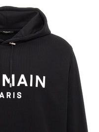 BALMAIN Balmain Men Logo Print Hoodie