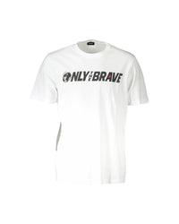 Diesel Only The Brave Graphic Tee White