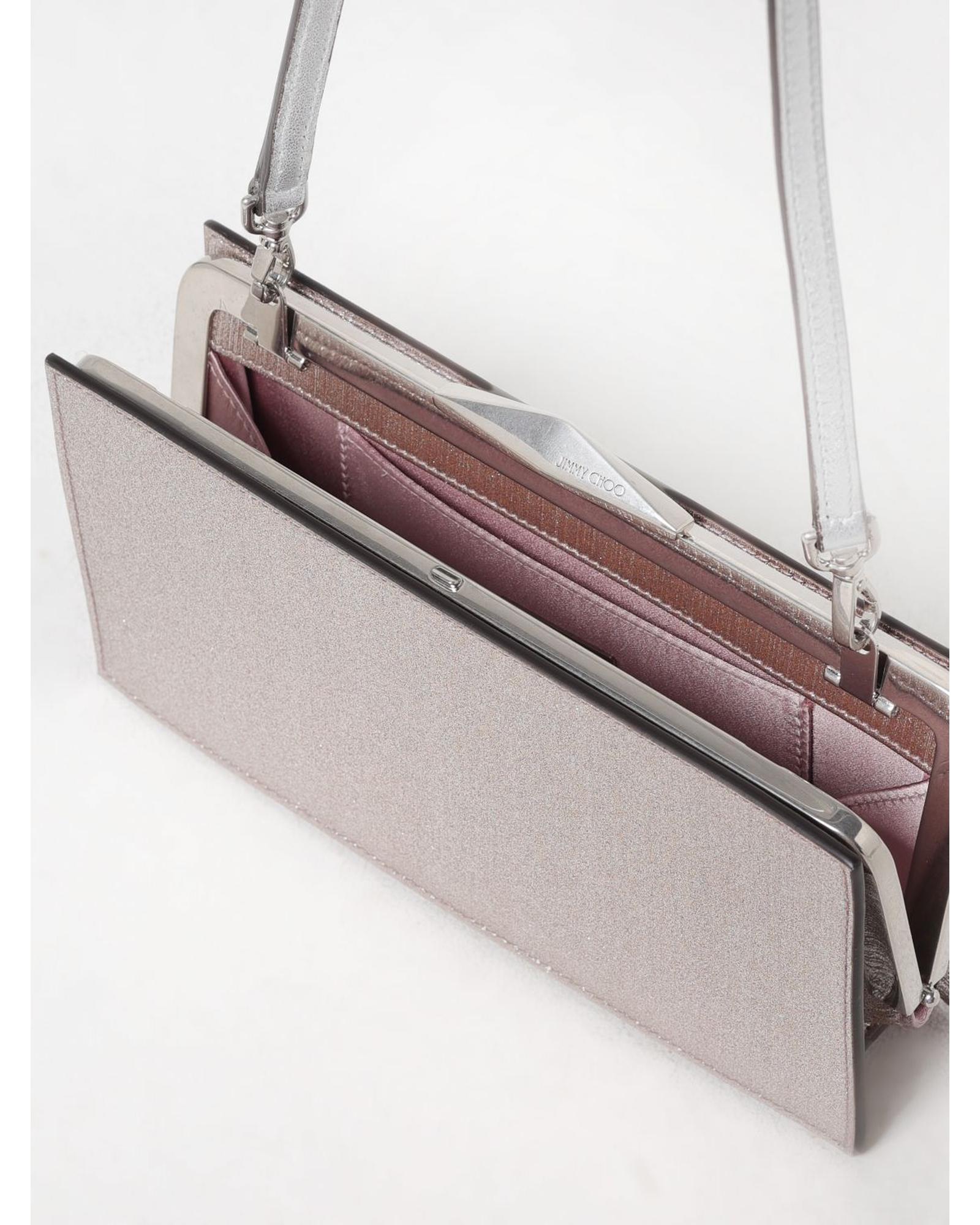Jimmy Choo Diamond Cocktail Clutch Bag Women Blush Pink Clutches
