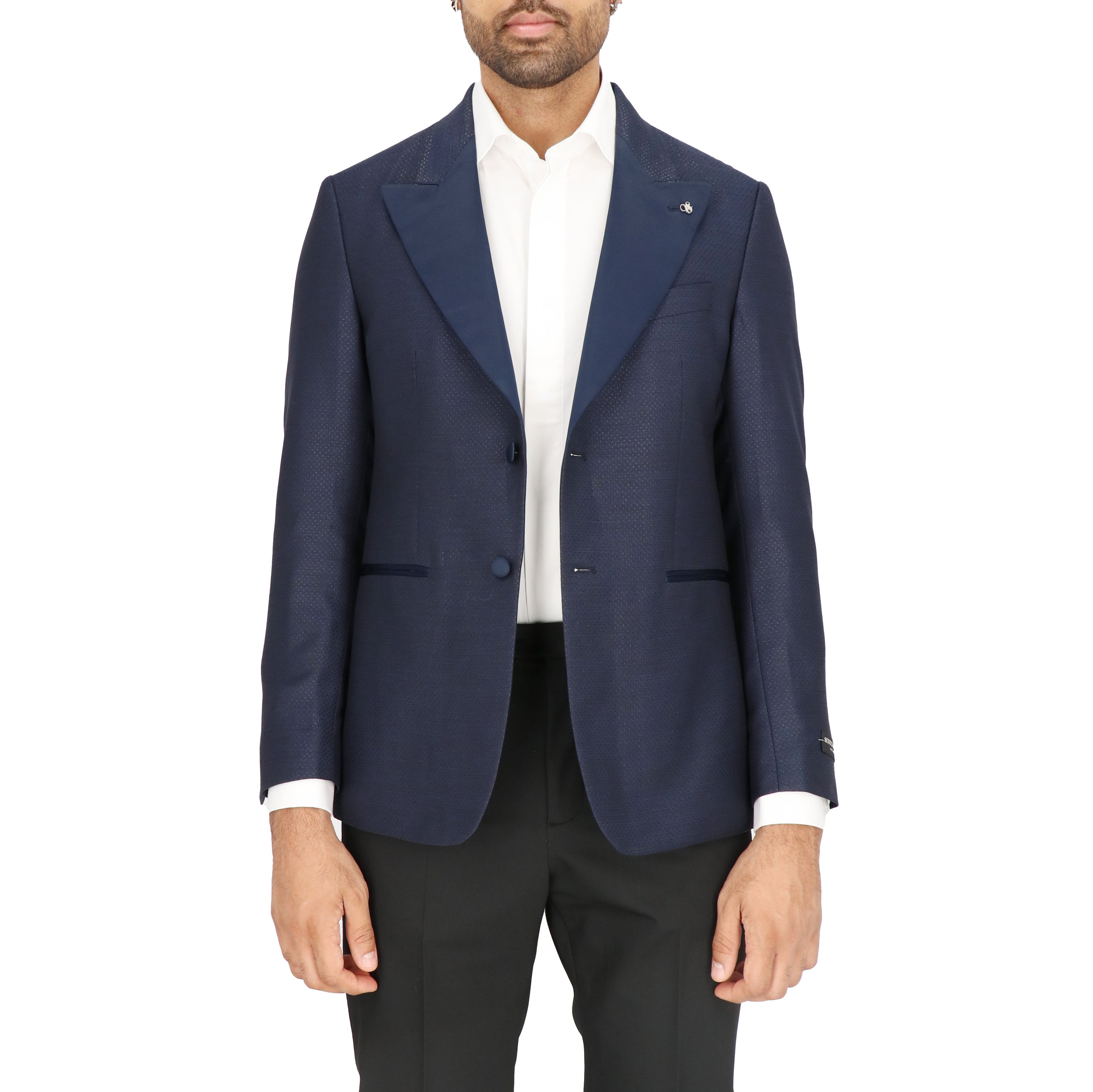 Scotch & Soda Mens Navy Multi Jacket