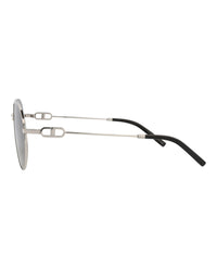 Dior Mens Aviator Palladium Palladium Smoke Fashion Designer Eyewear