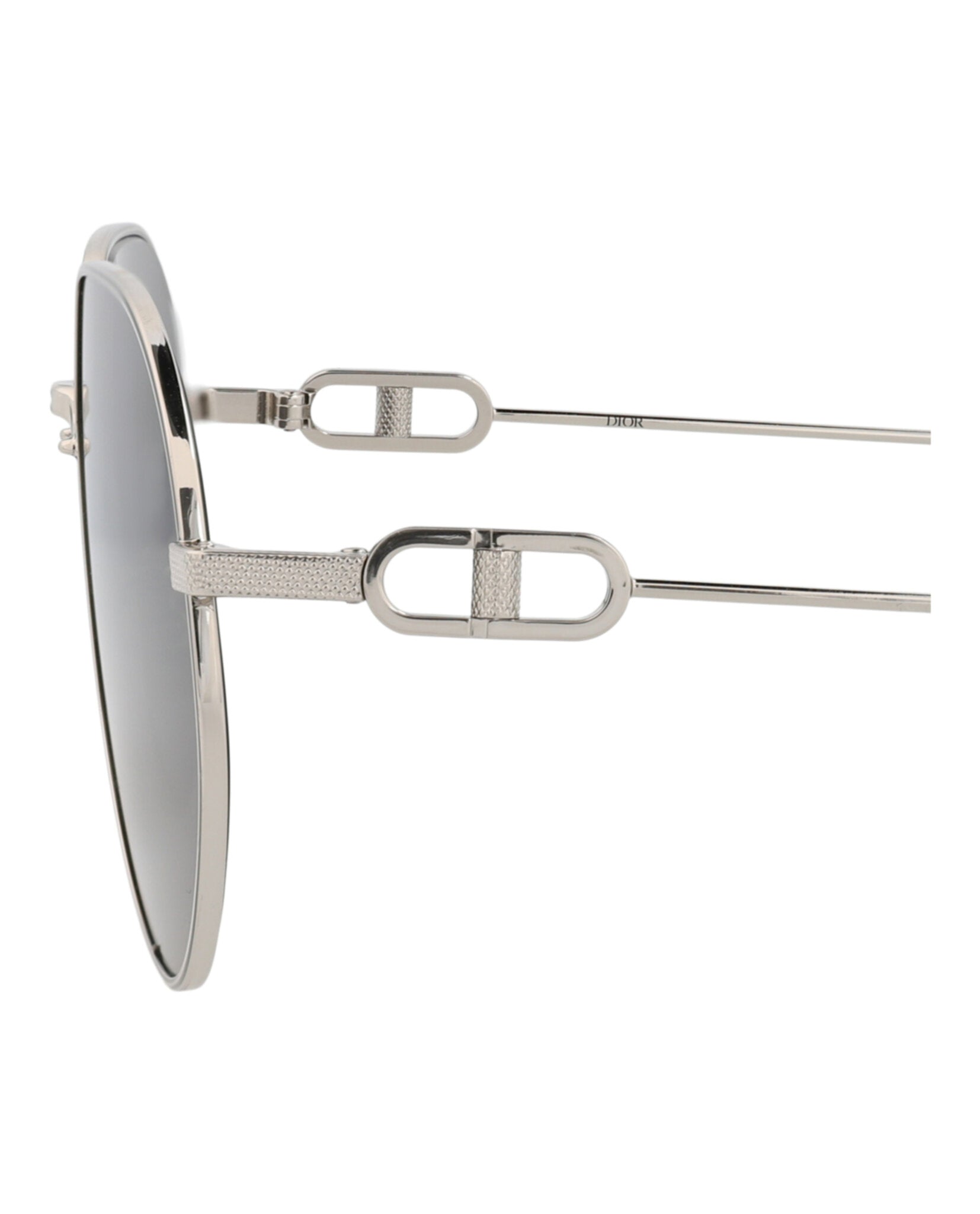 Dior Mens Aviator Palladium Palladium Smoke Fashion Designer Eyewear
