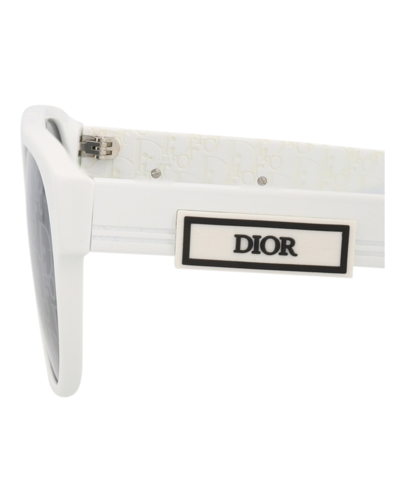 Dior Mens Aviator White White Blue Fashion Designer Eyewear