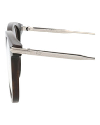 Dior Mens Square/Rectangle Horn Silver Transparent Fashion Designer Eyewear