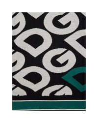 Dolce & Gabbana Men DG Knitwear Sweater AllOver Logo Print Women Black