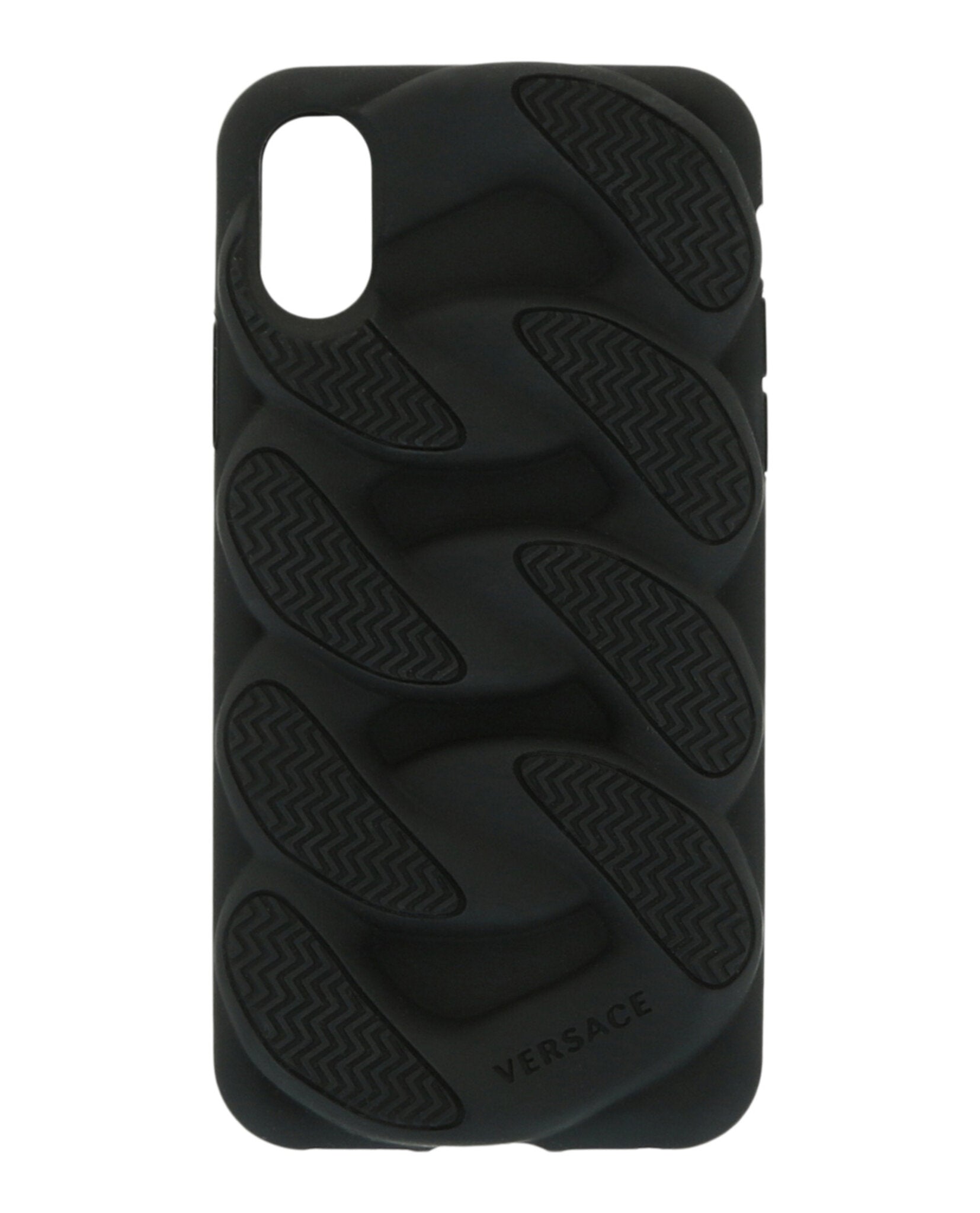 Versace Unisex-Adult Silicone Chain Reaction iPhone X Case