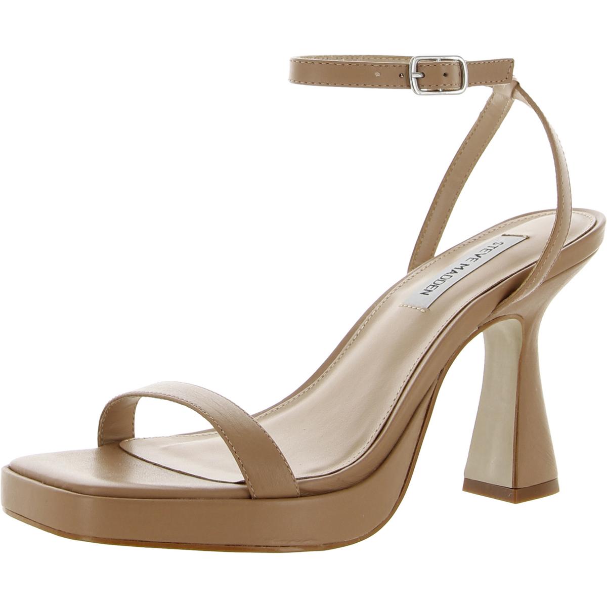 Nicky Womens Strappy Open Toe Pumps