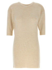 Lemaire Women Knitted Dress With Removable Sleeves
