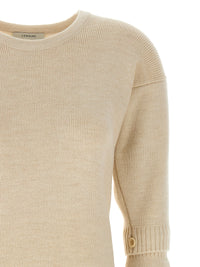 Lemaire Women Knitted Dress With Removable Sleeves