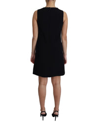Dolce & Gabbana Black Sleeveless Sheath Dress
