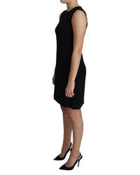 Dolce & Gabbana Black Sleeveless Sheath Dress