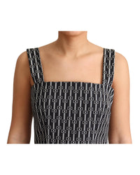 Dolce & Gabbana Geometric Print Midi Dress