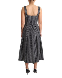 Dolce & Gabbana Geometric Print Midi Dress