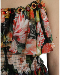 Dolce & Gabbana Women's Floral Print Maxi Dress