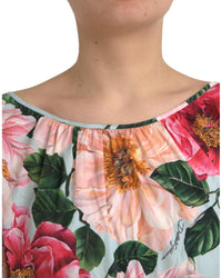 Dolce & Gabbana Floral Print Midi Dress