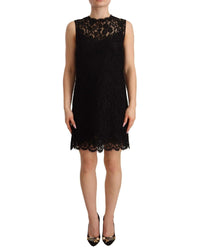 Dolce & Gabbana Black Lace Mini Dress