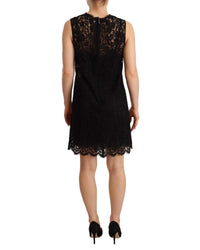 Dolce & Gabbana Black Lace Mini Dress
