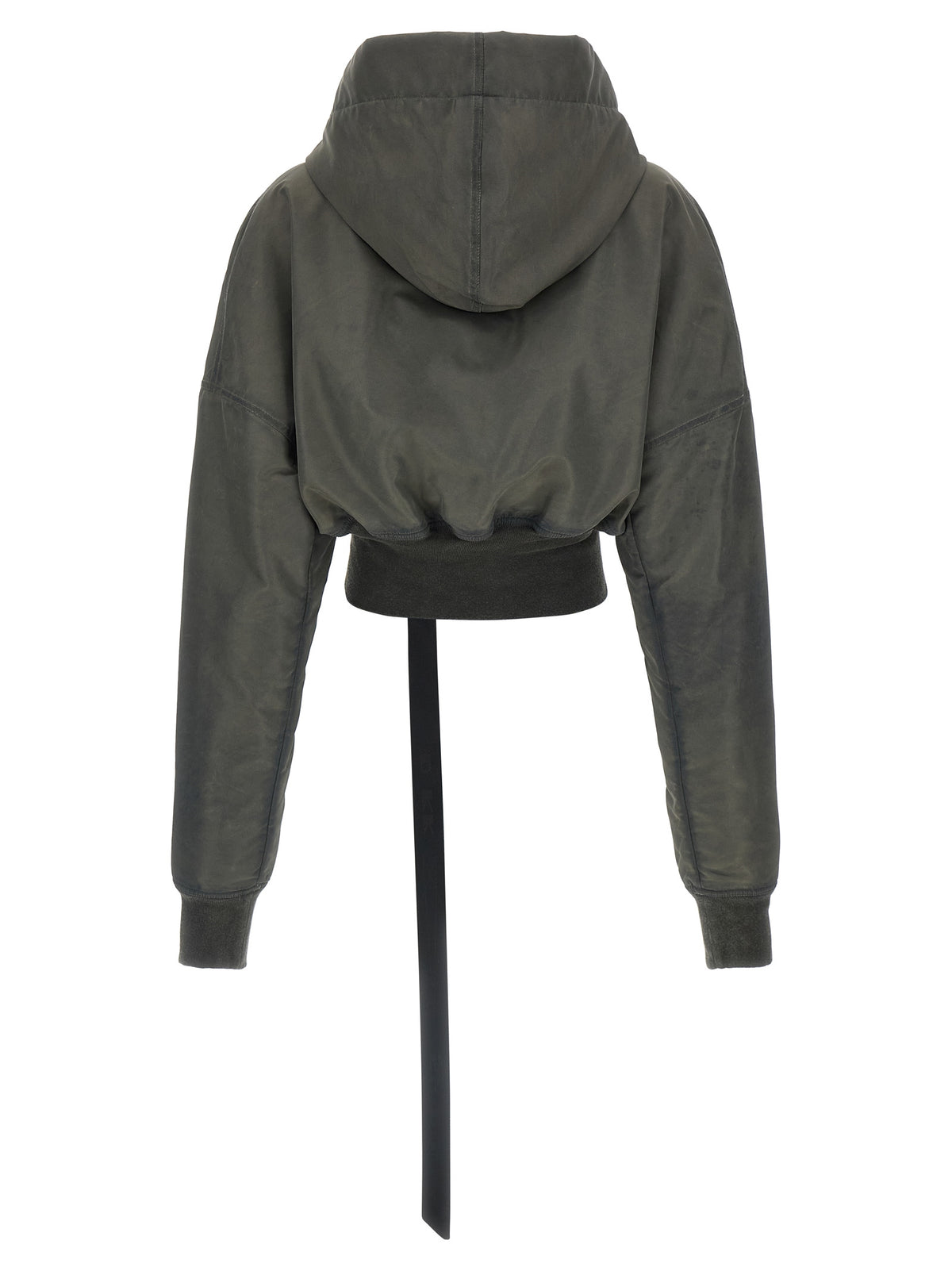 Drkshdw Women 'Hooded Cropped Flight' Bomber Jacket