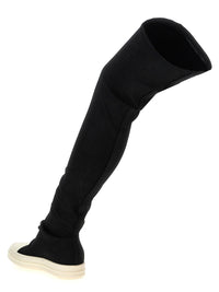 DRKSHDW Drkshdw Women 'High Sock Sneaks' Denim Boots