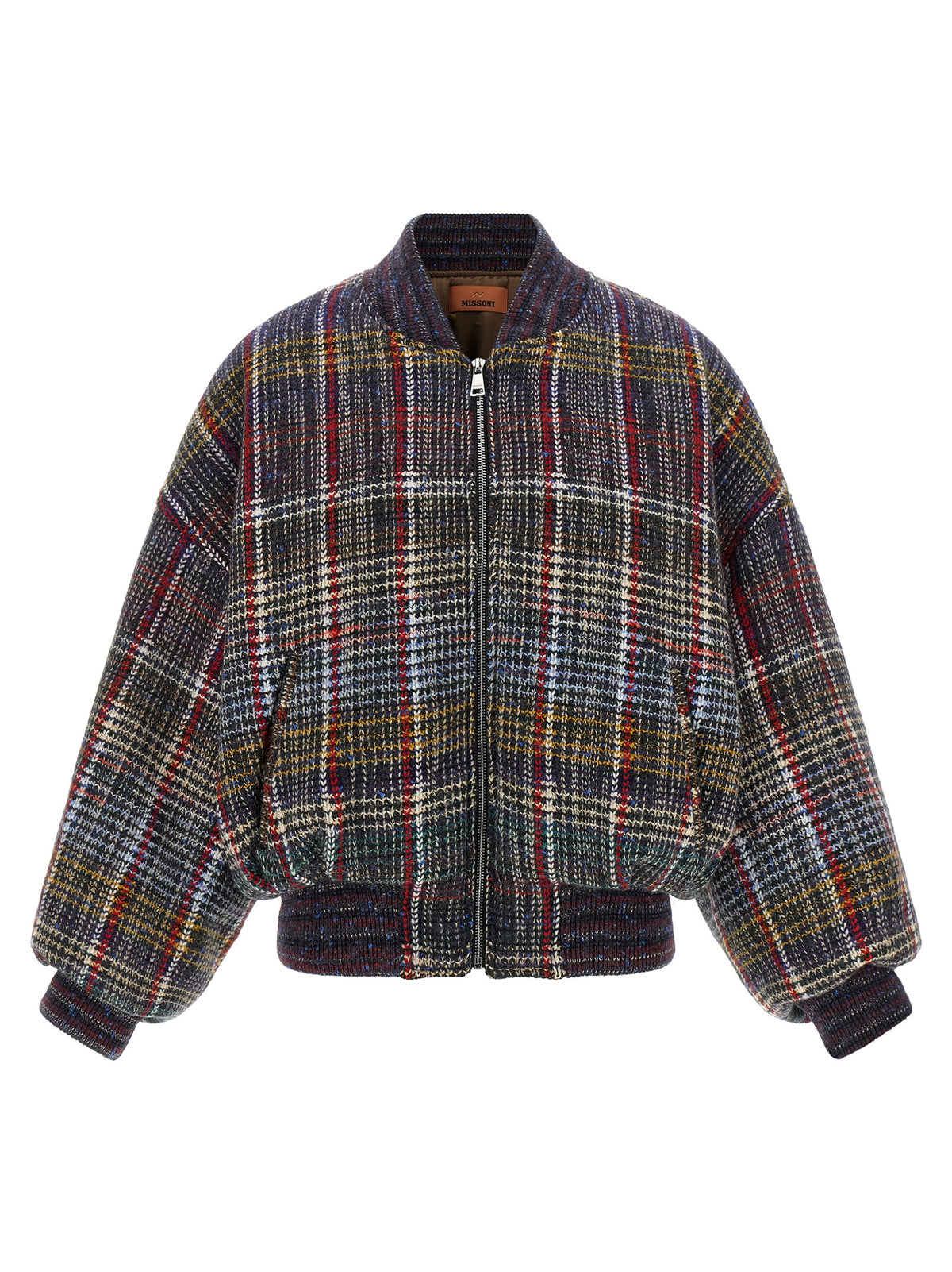 MISSONI Missoni Women Check Pattern Bomber Jacket