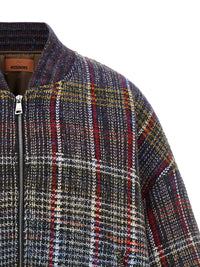MISSONI Missoni Women Check Pattern Bomber Jacket