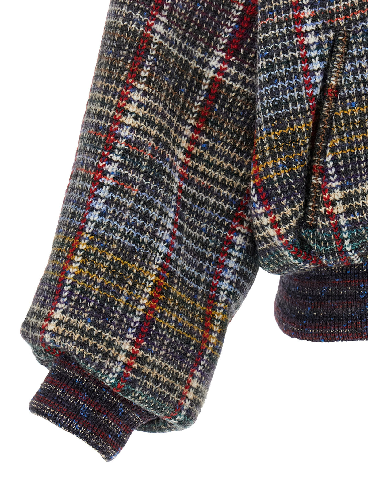 MISSONI Missoni Women Check Pattern Bomber Jacket