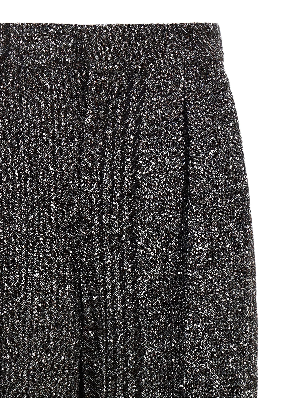 Missoni Women Lamé And Sequin Yarn Pants