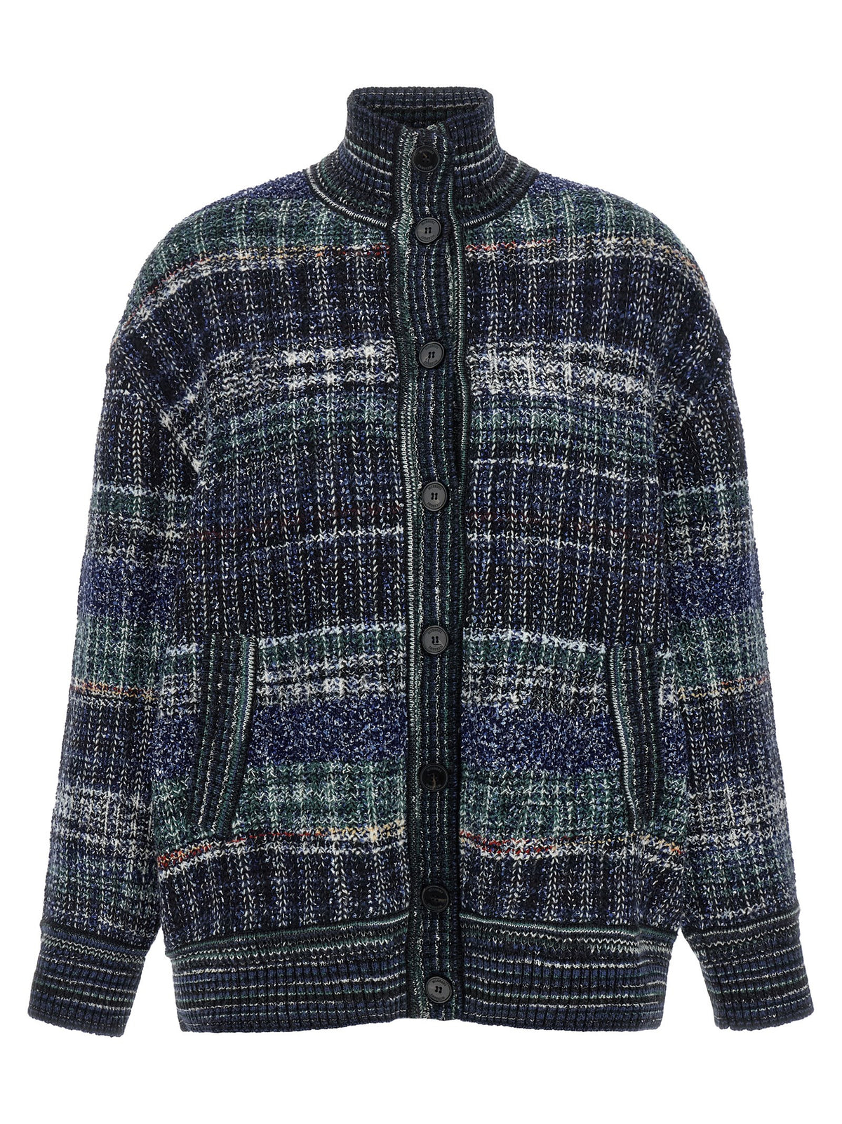 Missoni Women Check Wool Cardigan