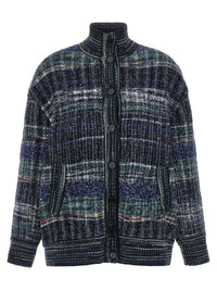 Missoni Women Check Wool Cardigan