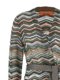 Missoni Women Chevron Lamé Cardigan