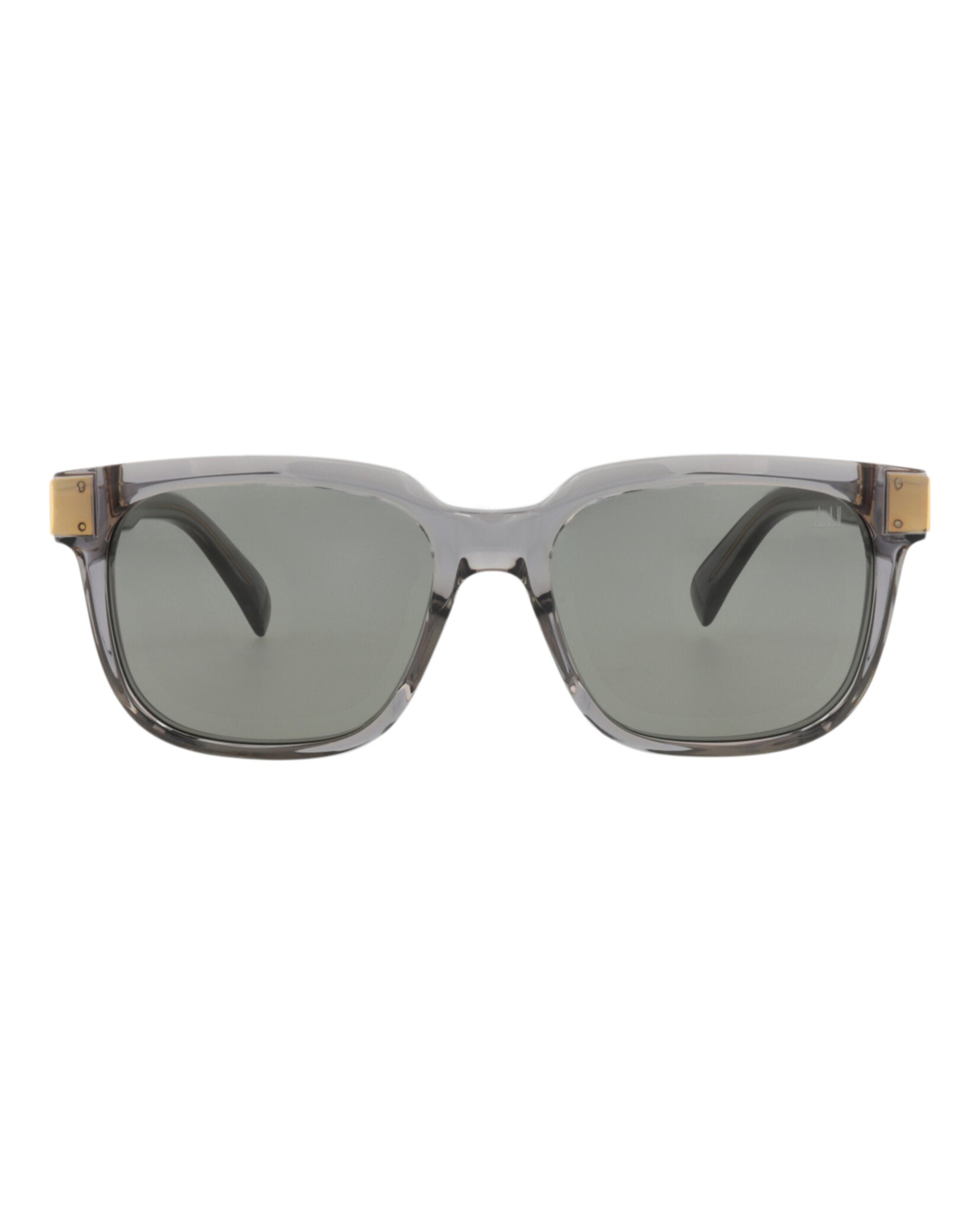 Dunhill Unisex Square/Rectangle Grey Grey Grey Fashion Designer Eyewear
