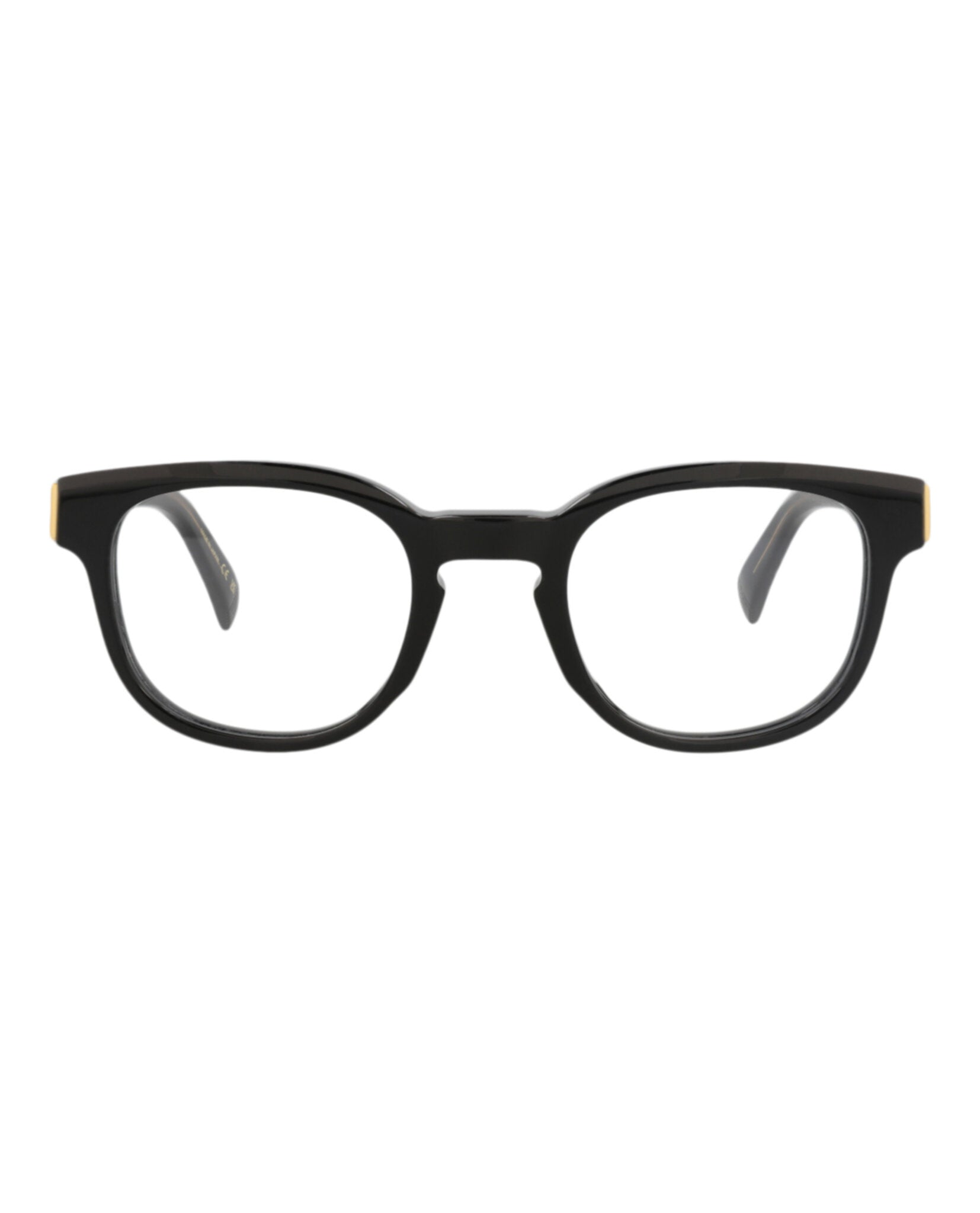 Dunhill Dunhill Mens Round/Oval Black Black Transparent Fashion Designer Eyewear