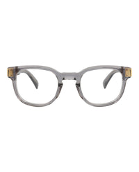 Dunhill Dunhill Mens Round/Oval Grey Grey Transparent Fashion Designer Eyewear