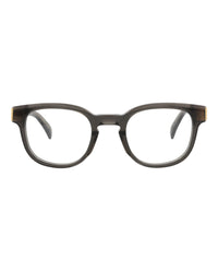 Dunhill Mens Round/Oval Grey Grey Transparent Fashion Designer Eyewear