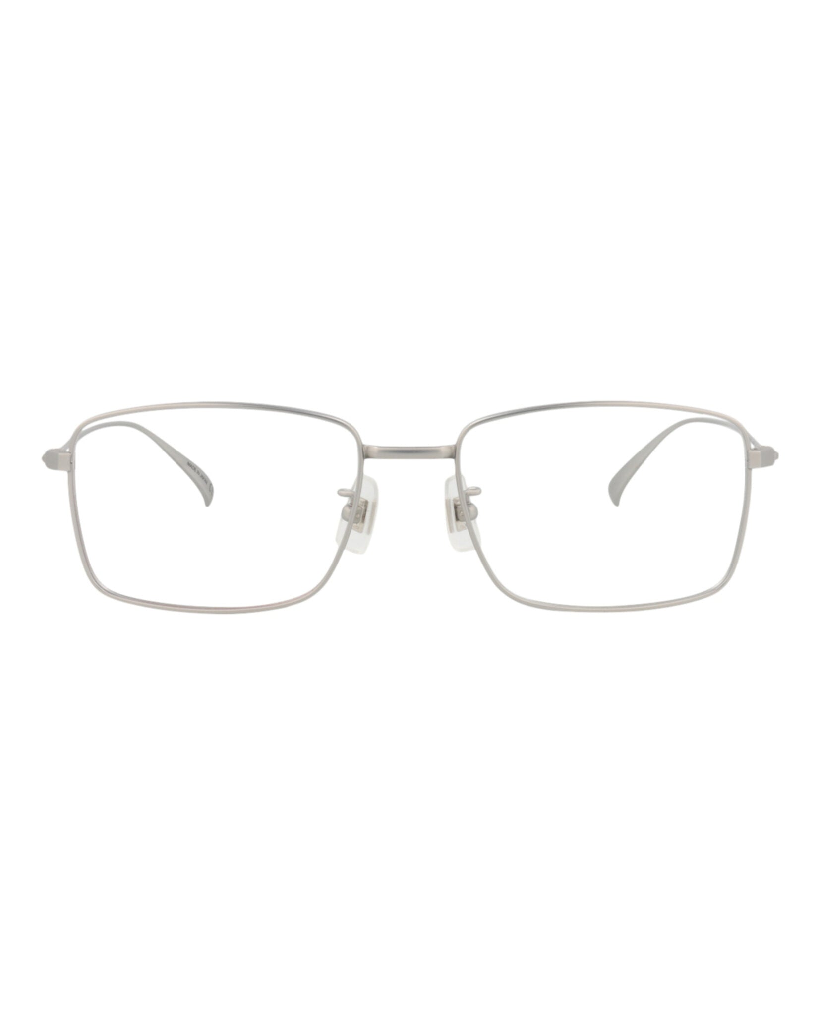 Dunhill Mens Square/Rectangle Silver Silver Transparent Fashion Designer Eyewear