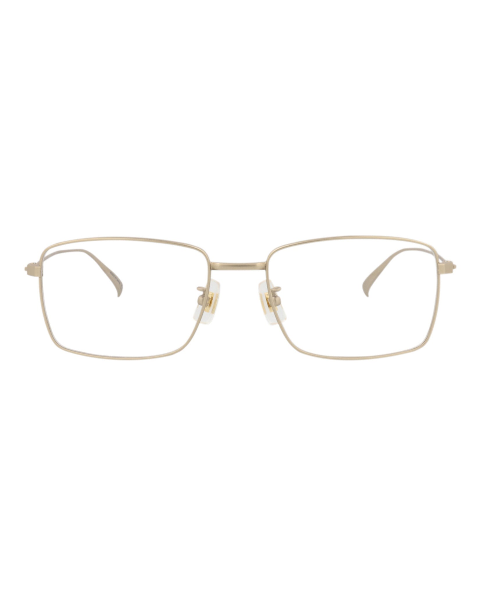 Dunhill Mens Square/Rectangle Gold Gold Transparent Fashion Designer Eyewear