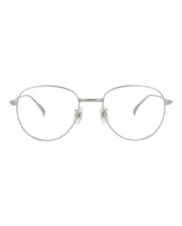 Dunhill Mens Round/Oval Silver Silver Transparent Fashion Designer Eyewear