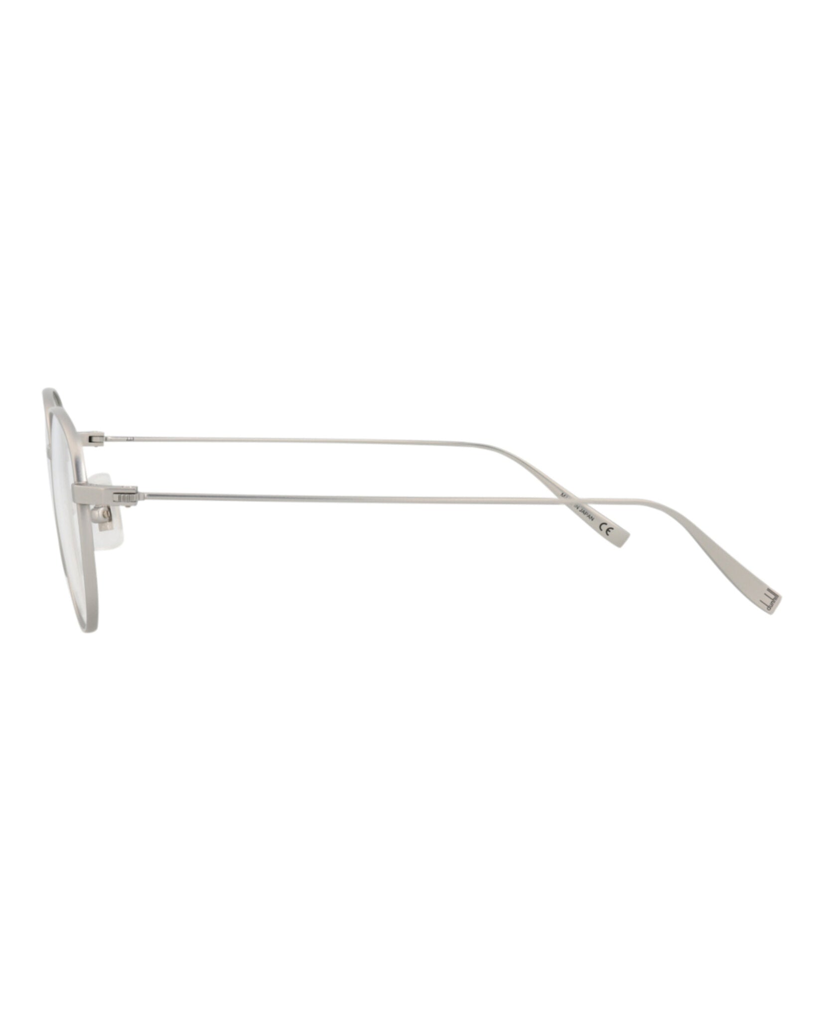 Dunhill Mens Round/Oval Silver Silver Transparent Fashion Designer Eyewear