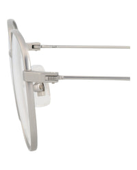 Dunhill Mens Round/Oval Silver Silver Transparent Fashion Designer Eyewear
