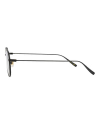 Dunhill Dunhill Mens Round/Oval Black Black Transparent Fashion Designer Eyewear