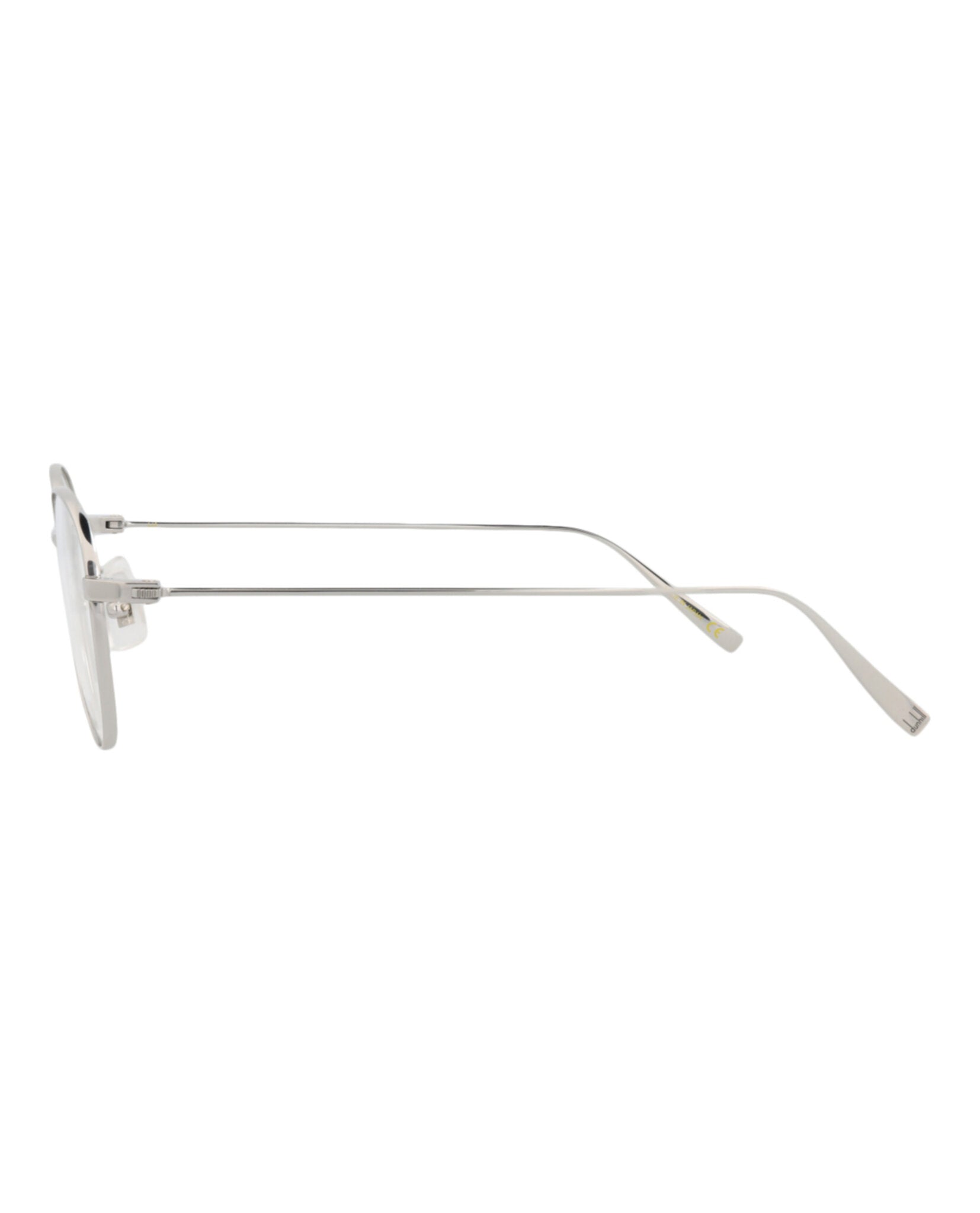 Dunhill Dunhill Mens Round/Oval Silver Silver Transparent Fashion Designer Eyewear