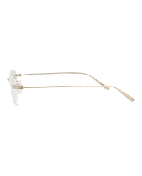 Dunhill Mens Square/Rectangle Gold Gold Transparent Fashion Designer Eyewear