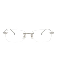 Dunhill Mens Square/Rectangle Silver Silver Transparent Fashion Designer Eyewear