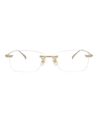 Dunhill Mens Square/Rectangle Gold Gold Transparent Fashion Designer Eyewear