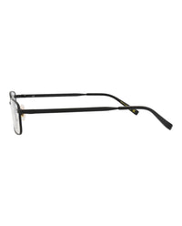 Dunhill Mens Square/Rectangle Black Black Transparent Fashion Designer Eyewear