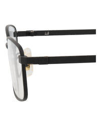 Dunhill Mens Square/Rectangle Black Black Transparent Fashion Designer Eyewear