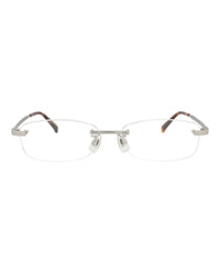 Dunhill Mens Square/Rectangle Silver Silver Transparent Fashion Designer Eyewear