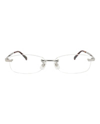 Dunhill Dunhill Mens Square/Rectangle Silver Silver Transparent Fashion Designer Eyewear