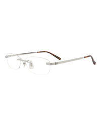 Dunhill Dunhill Mens Square/Rectangle Silver Silver Transparent Fashion Designer Eyewear