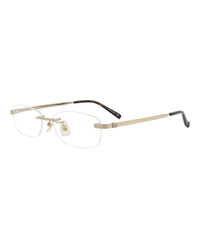 Dunhill Dunhill Mens Square/Rectangle Gold Gold Transparent Fashion Designer Eyewear